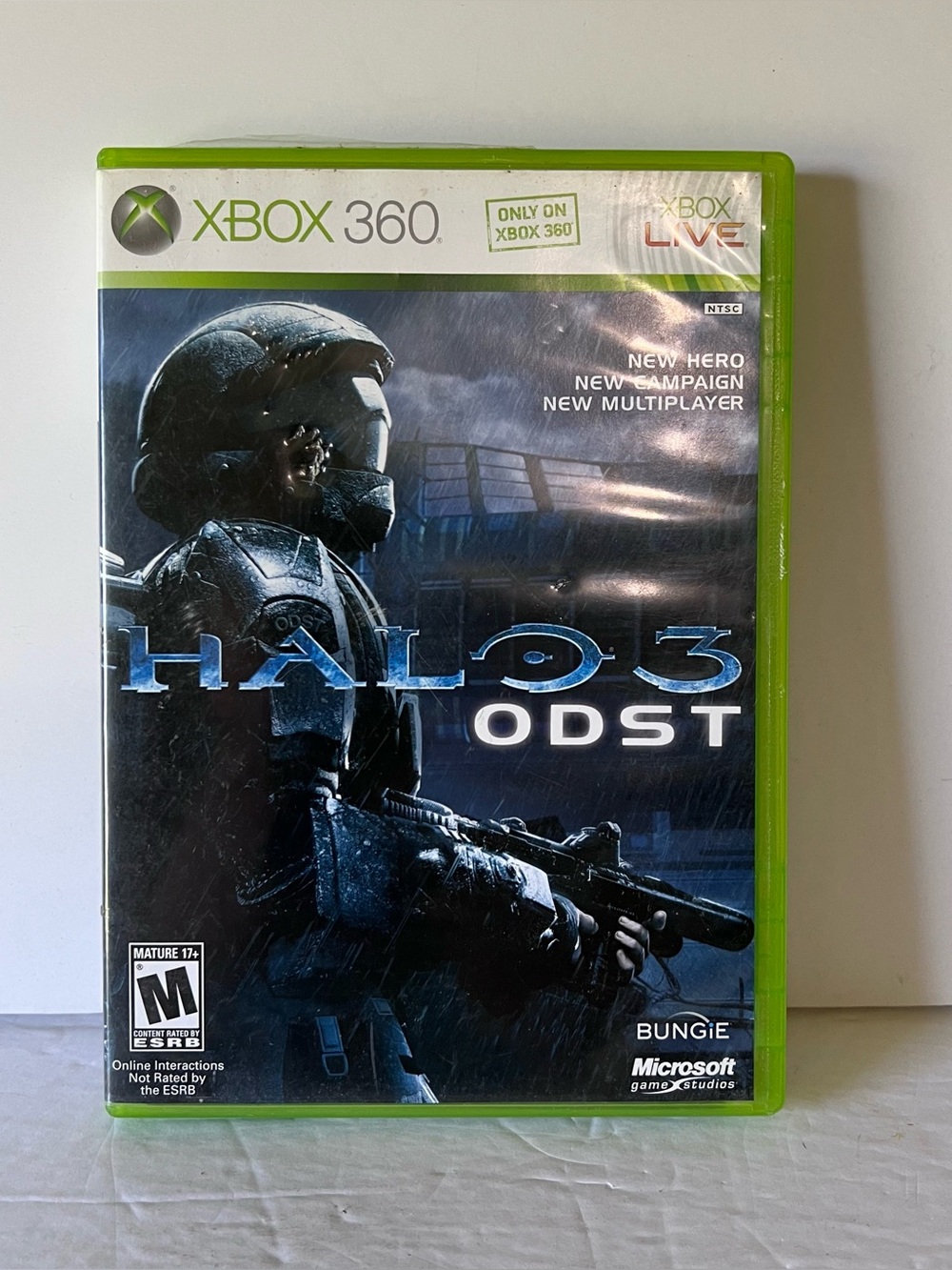 Xbox 360 Game Halo 3 ODST Has Booklet Tested and Works